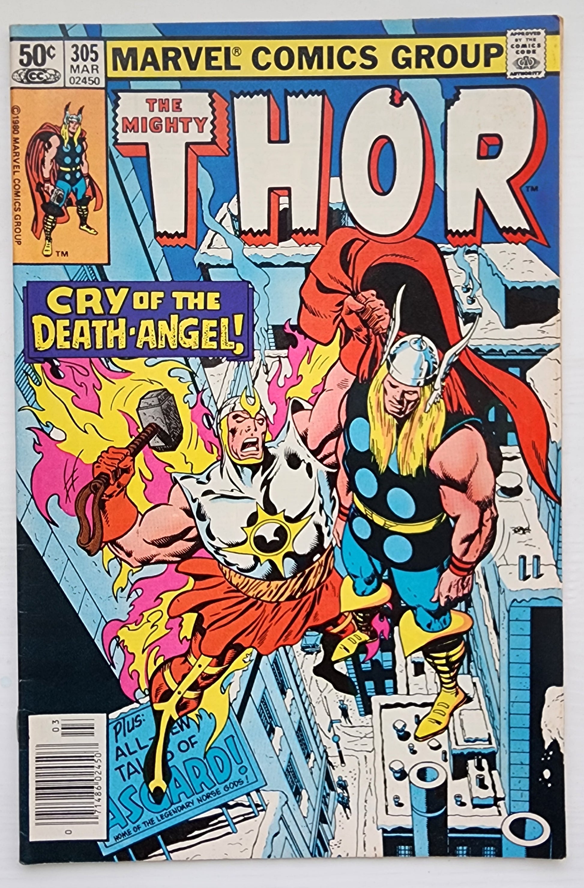 THOR #305 NEWSSTAND 1981 Thor MARVEL COMICS