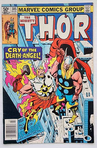 THOR #305 NEWSSTAND 1981 Thor MARVEL COMICS