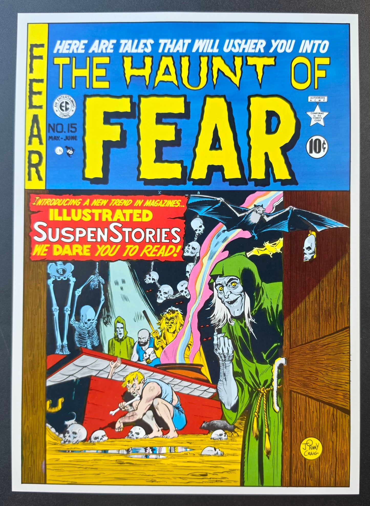 HAUNT OF FEAR #15 PRINT EC Comics EC Comics