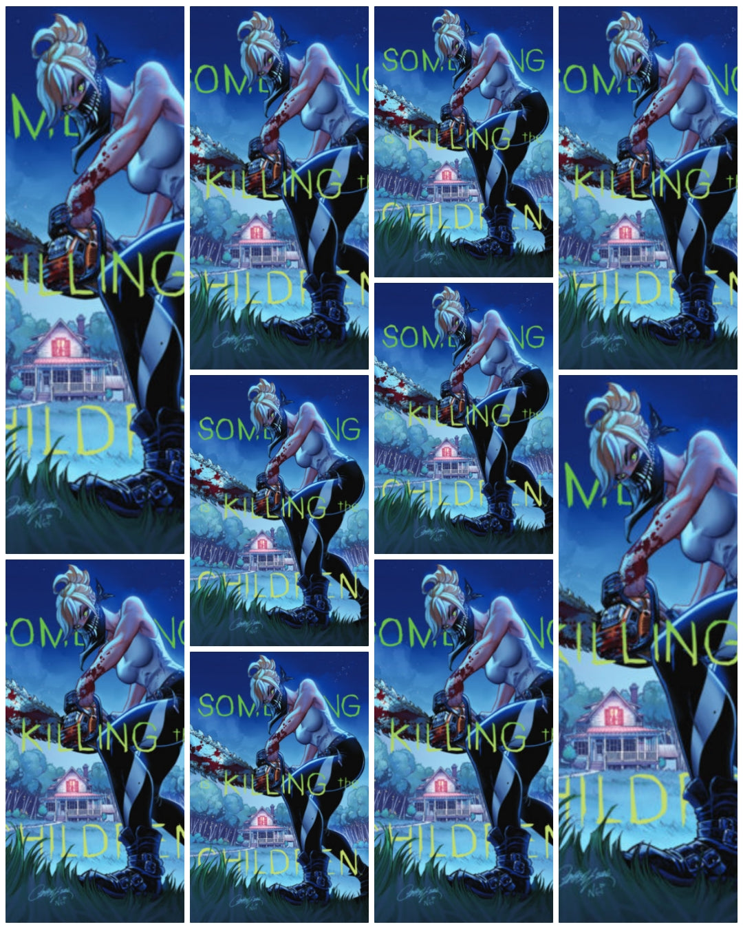 10/07/2026 SOMETHING IS KILLING THE CHILDREN #50 L FOC J SCOTT CAMPBELL VARIANT SET OF 10 COPIES