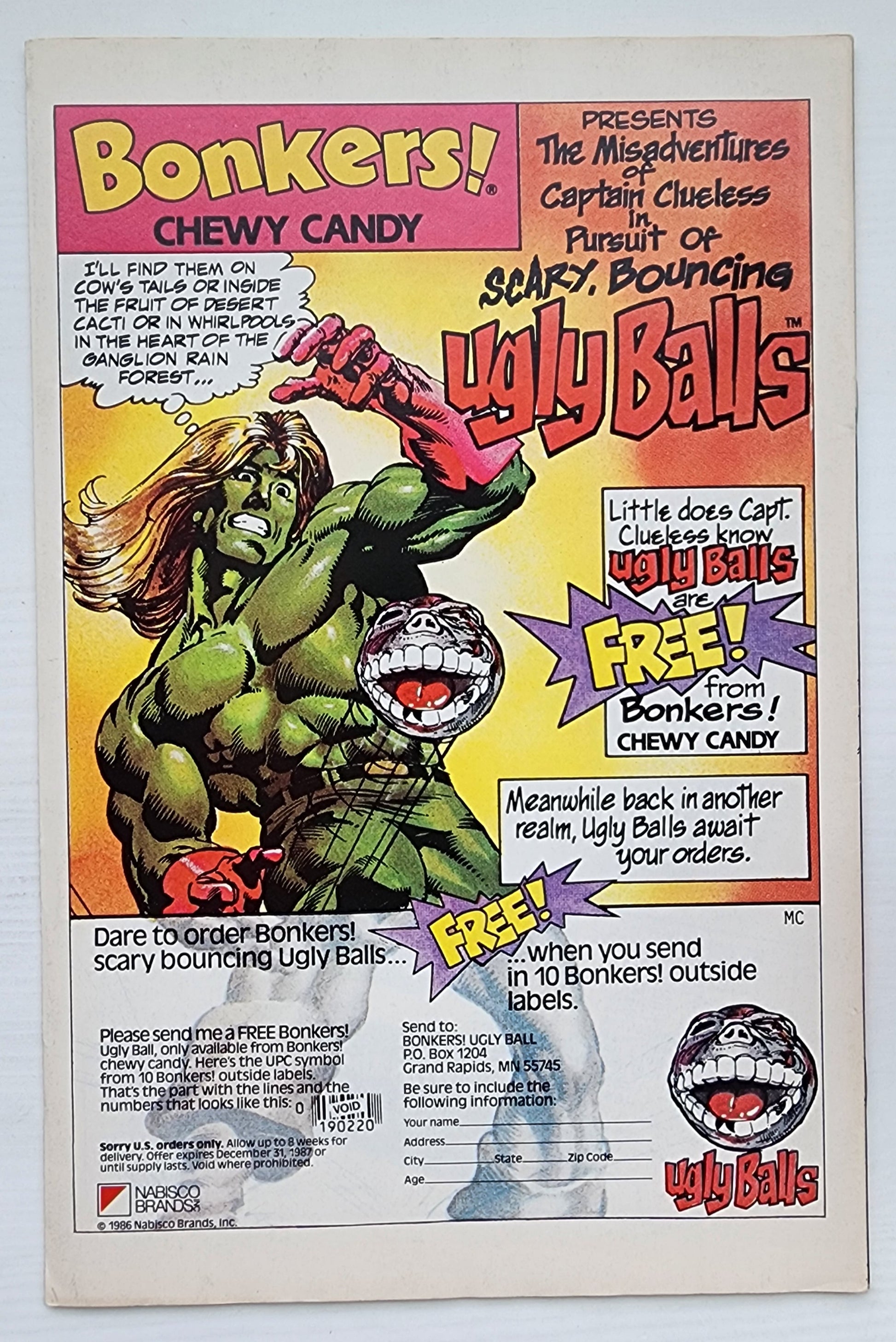 THOR #379 NEWSSTAND 1986 Thor MARVEL COMICS