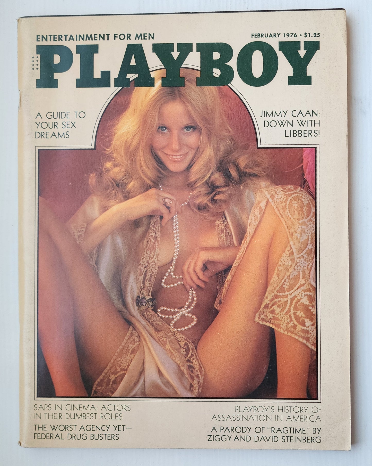 PLAYBOY MAGAZINE FEBRUARY 1976 Playboy PLAYBOY