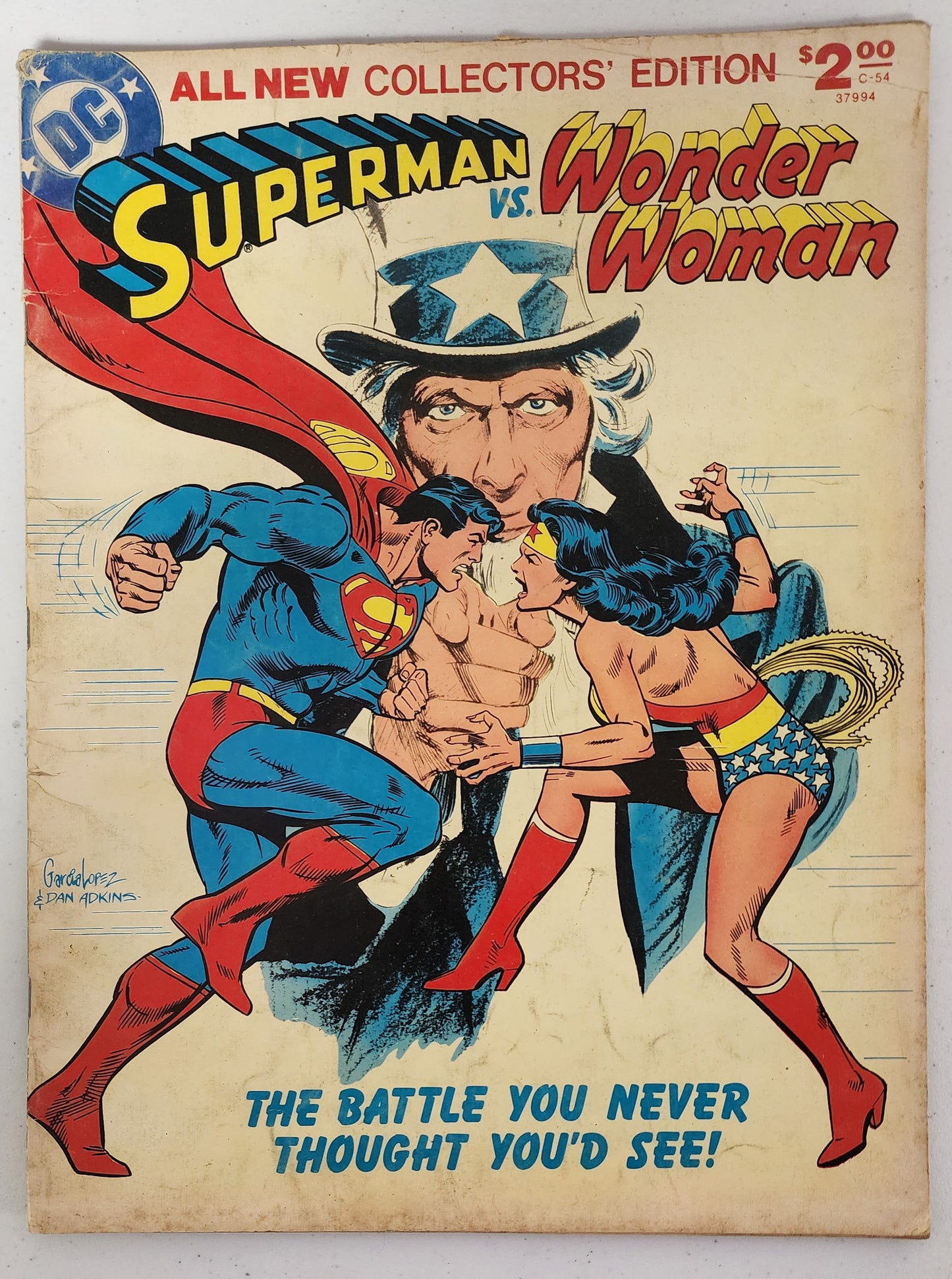 ALL NEW COLLECTORS EDITION SUPERMAN WONDER WOMAN C-54 TREASURY SIZE 1978 Justice League of America DC COMICS