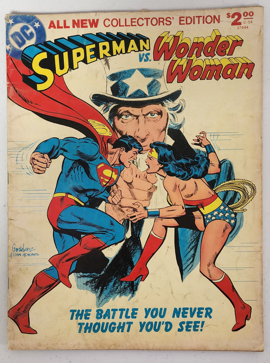 ALL NEW COLLECTORS EDITION SUPERMAN WONDER WOMAN C-54 TREASURY SIZE 1978 Justice League of America DC COMICS