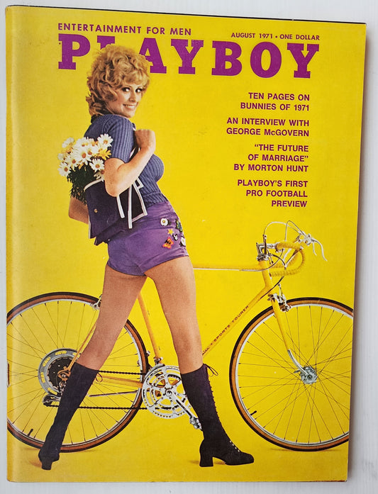 PLAYBOY MAGAZINE AUGUST 1971 Playboy PLAYBOY