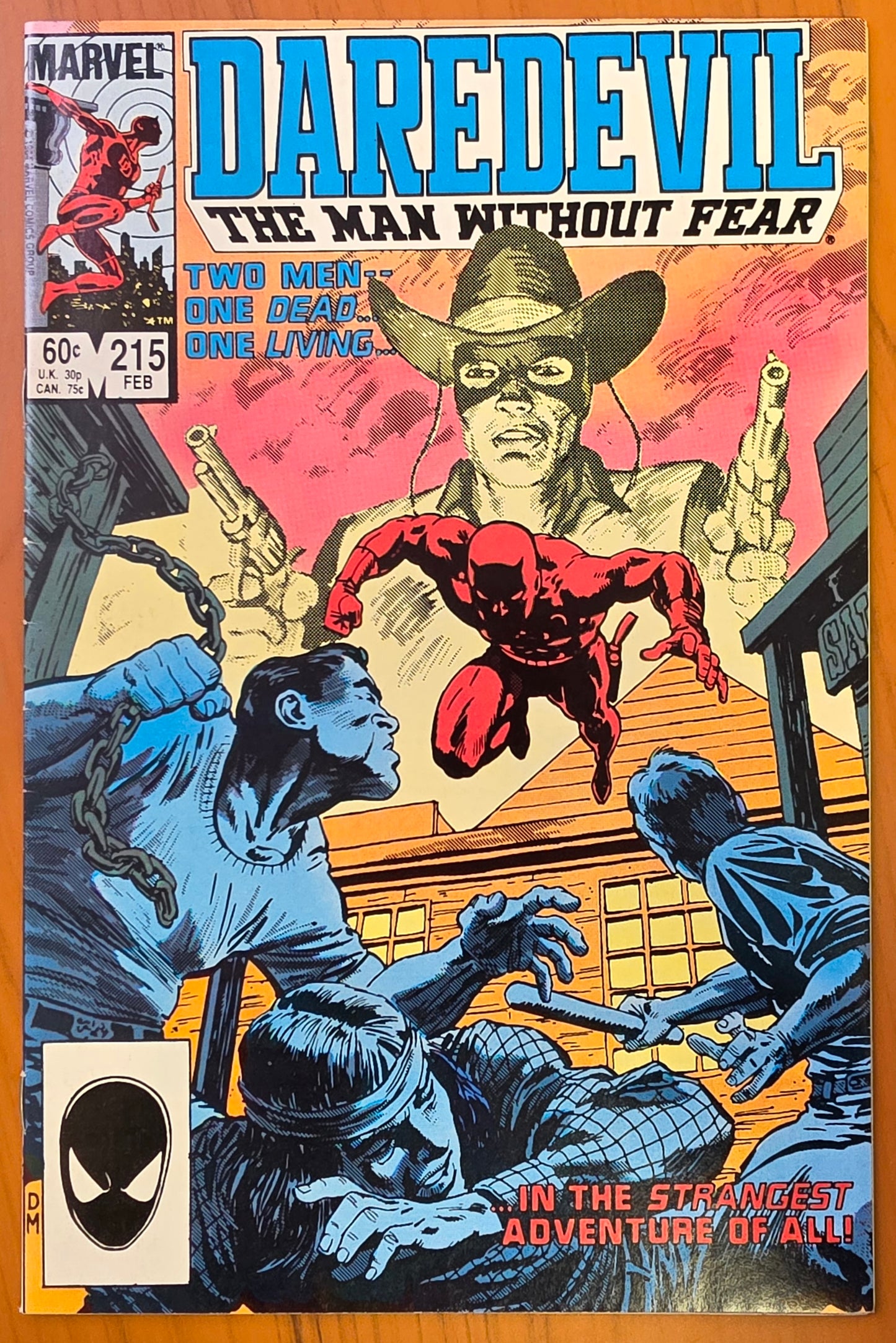 DAREDEVIL #215 1985 Daredevil MARVEL COMICS