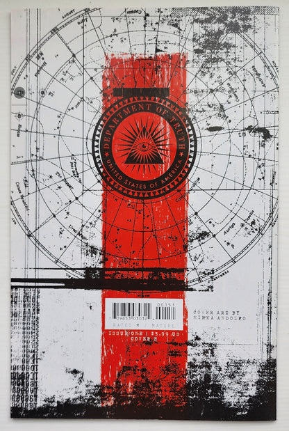 DEPARTMENT OF TRUTH #1 MIRKA ANDOLFO 1:50 VARIANT 2020 [P02] Department of Truth IMAGE COMICS