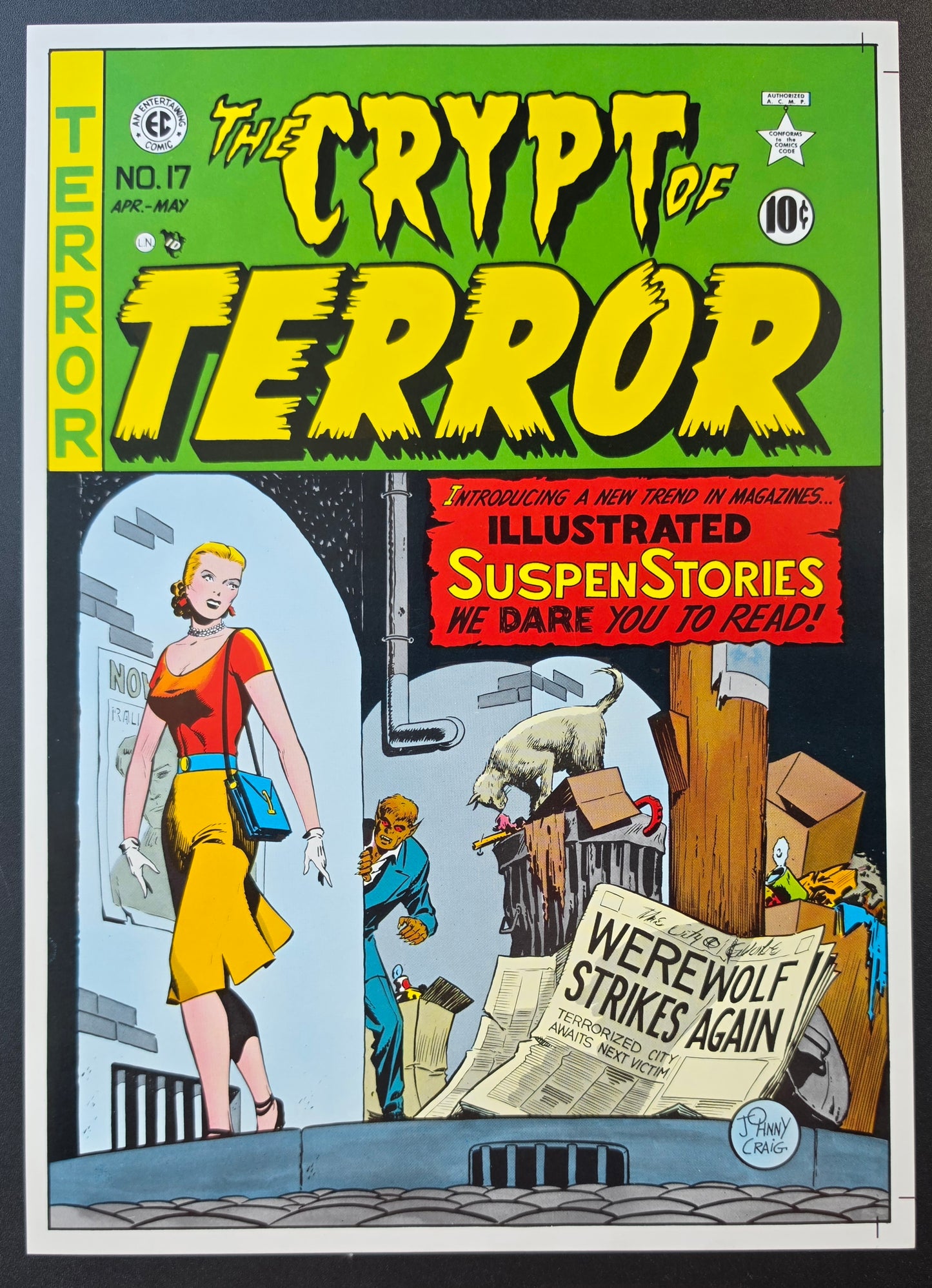 CRYPT OF TERROR #17 PRINT EC Comics EC Comics