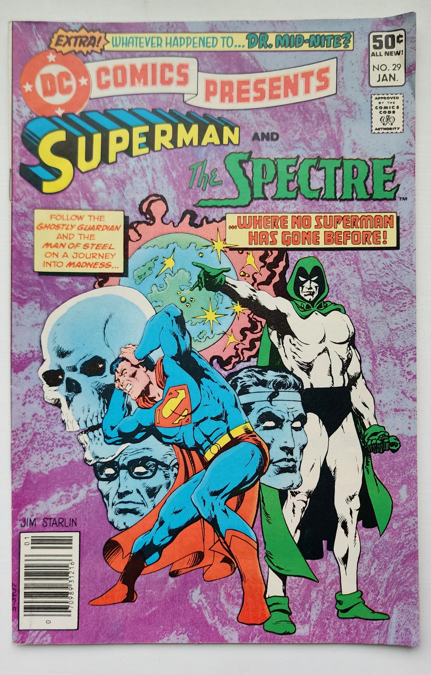 DC COMICS PRESENTS #29 SUPERMAN SPECTRE 1981 NEWSSTAND DC Comics Presents DC Comics