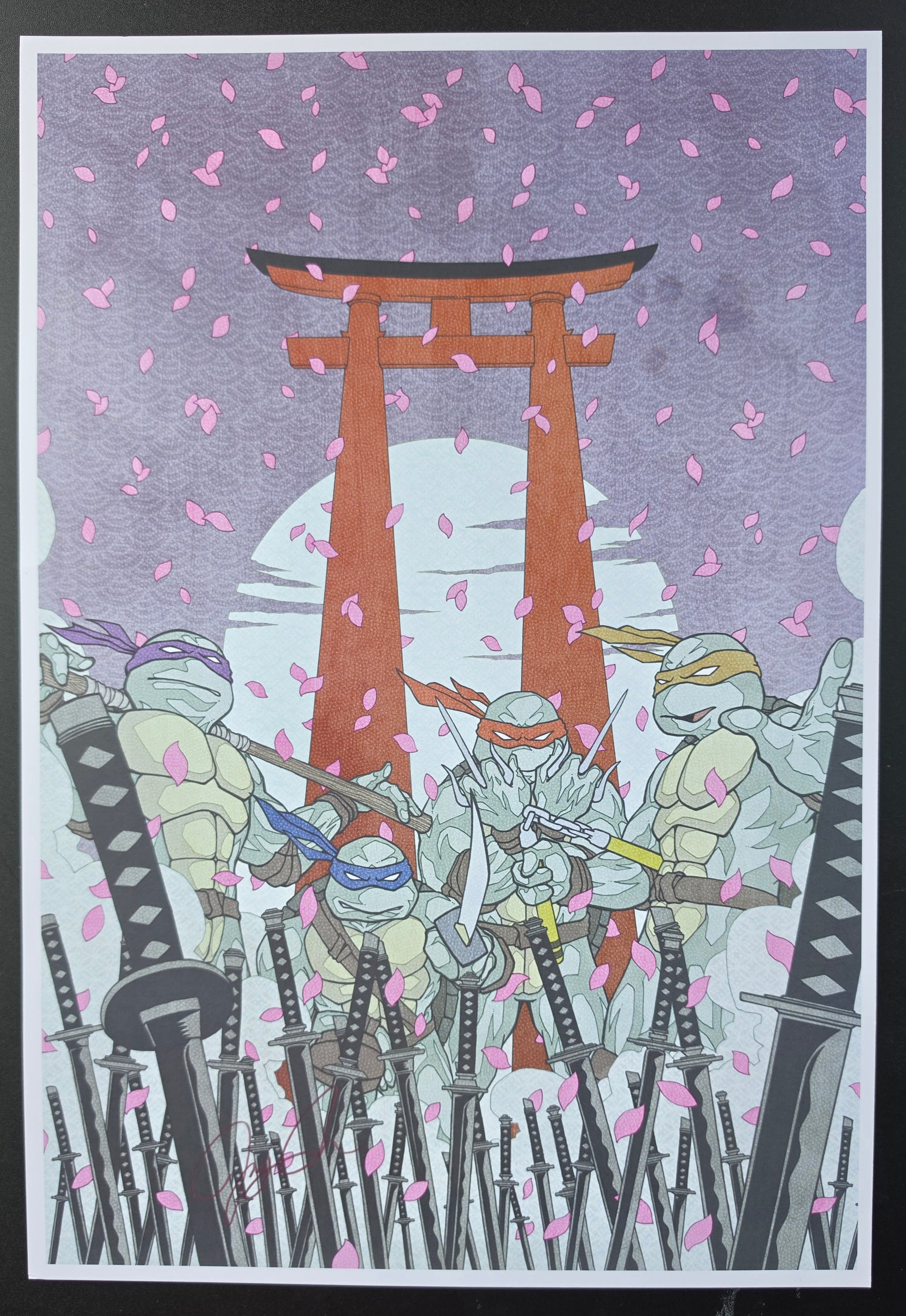 TMNT TEENAGE MUTANT NINJA TURTLES PRINT TMNT IDW