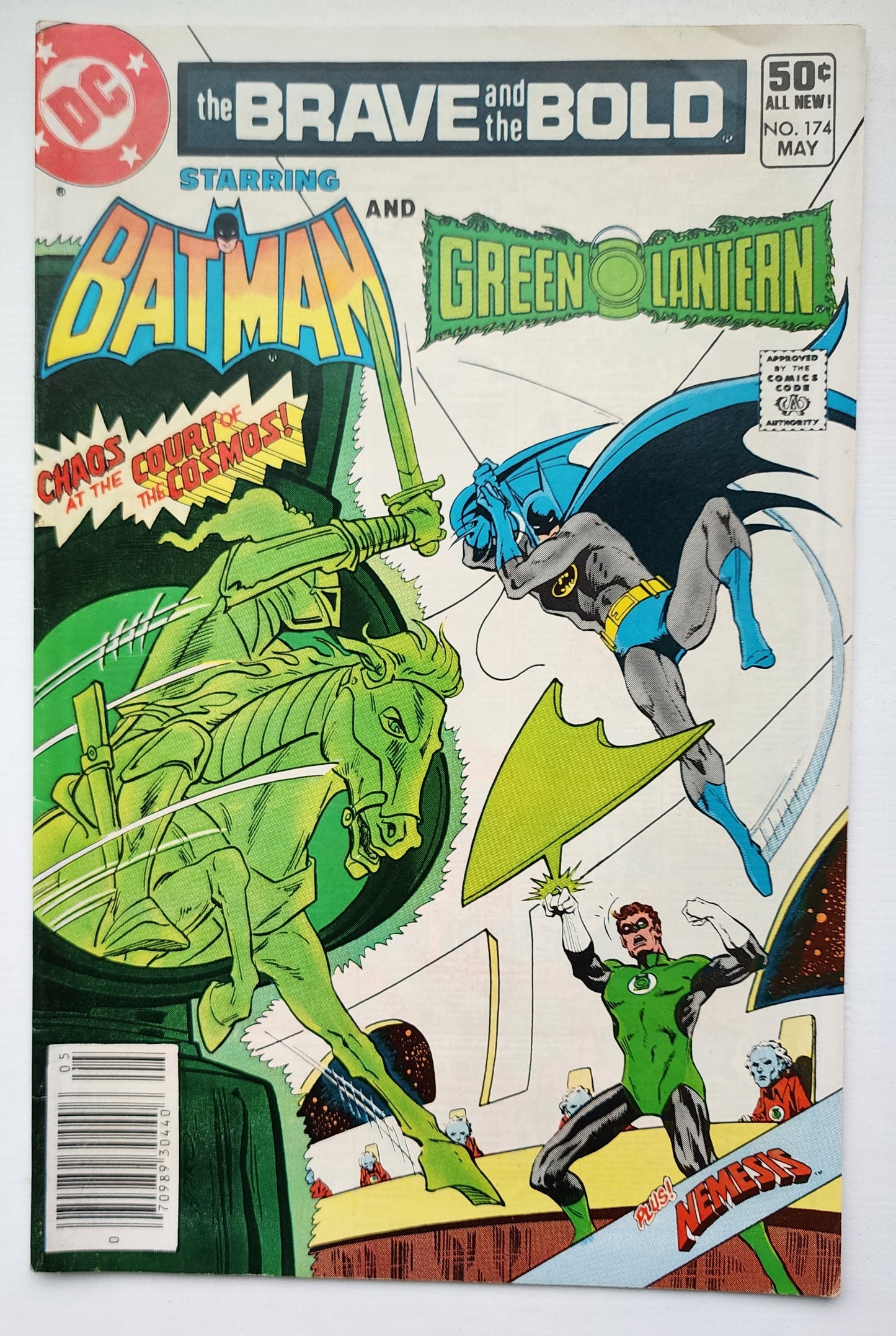 BRAVE AND BOLD #174 BATMAN GREEN LANTERN NEWSSTAND 1981 Brave and the Bold DC Comics