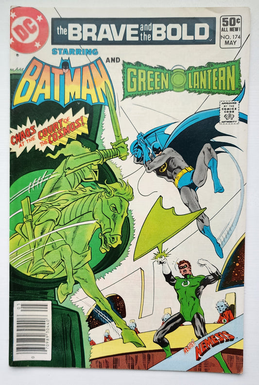BRAVE AND BOLD #174 BATMAN GREEN LANTERN NEWSSTAND 1981 Brave and the Bold DC Comics