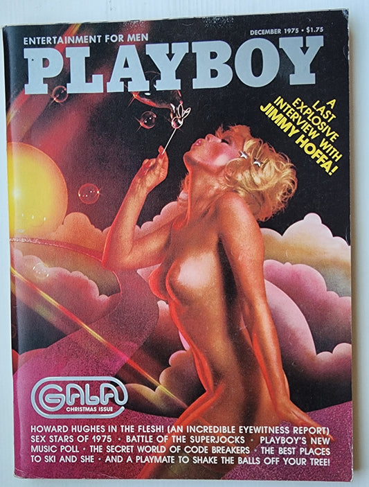 PLAYBOY MAGAZINE DECEMBER 1975 Playboy PLAYBOY