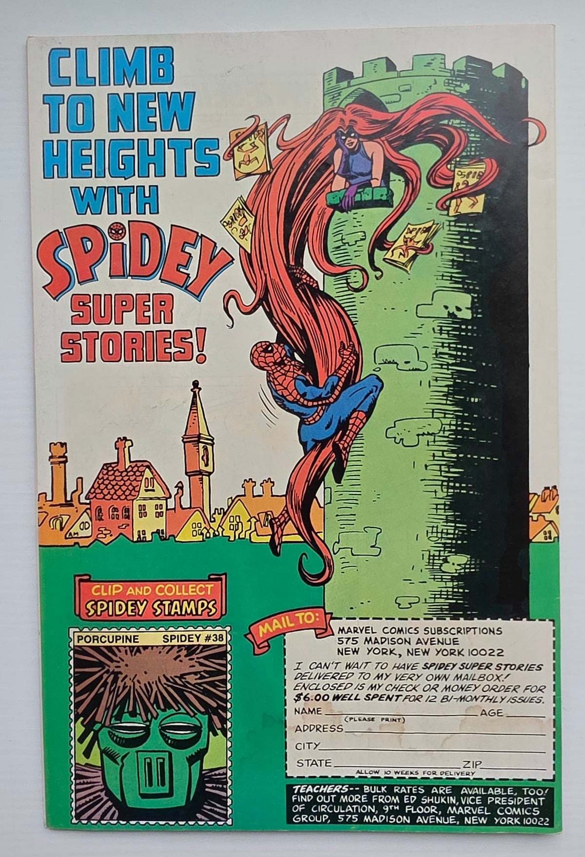 Spidey Super Stories #54 1981 Newsstand Amazing Spider-Man MARVEL COMICS