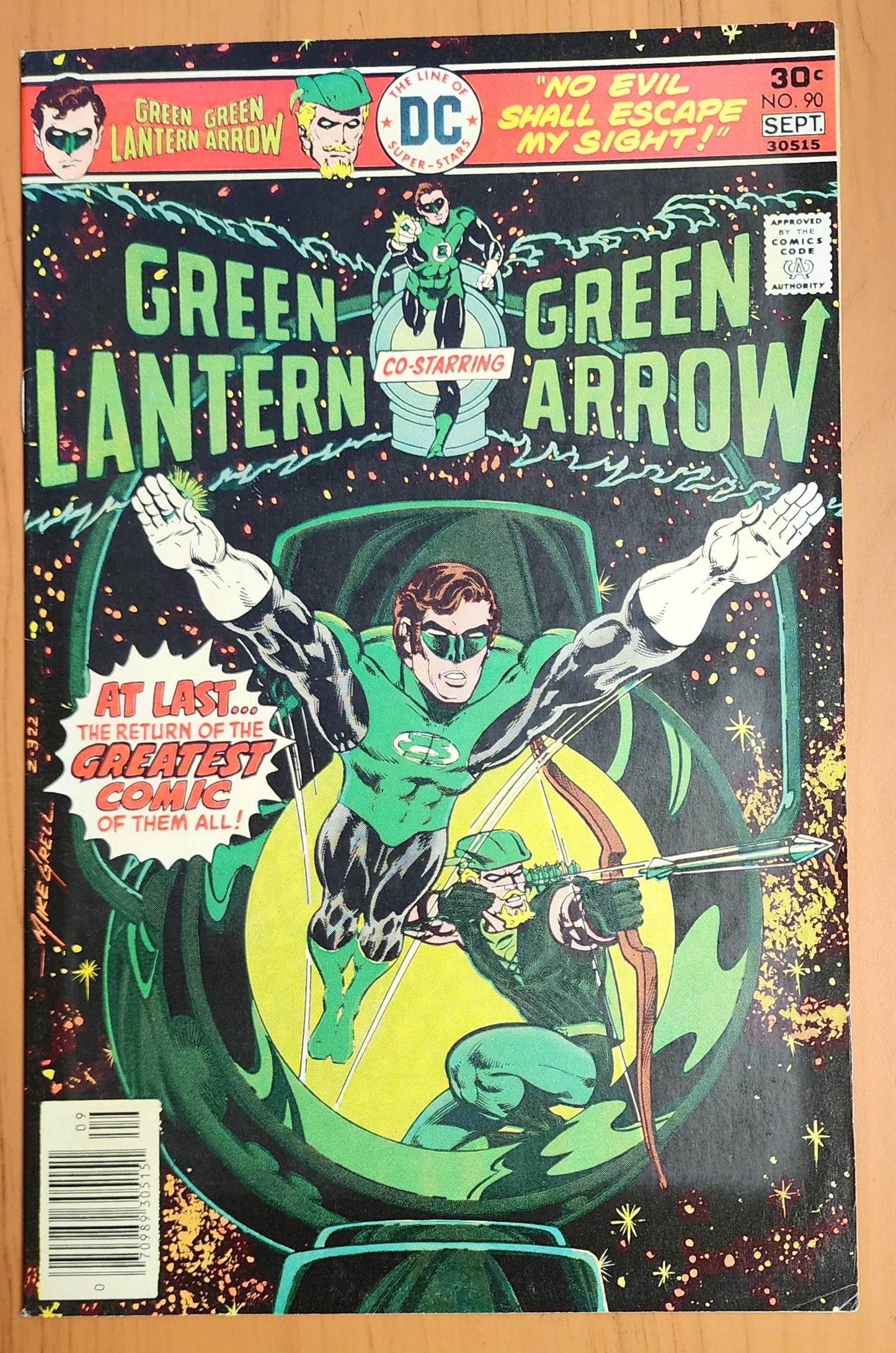 GREEN LANTERN #90 1976 [J02] Green Lantern DC COMICS
