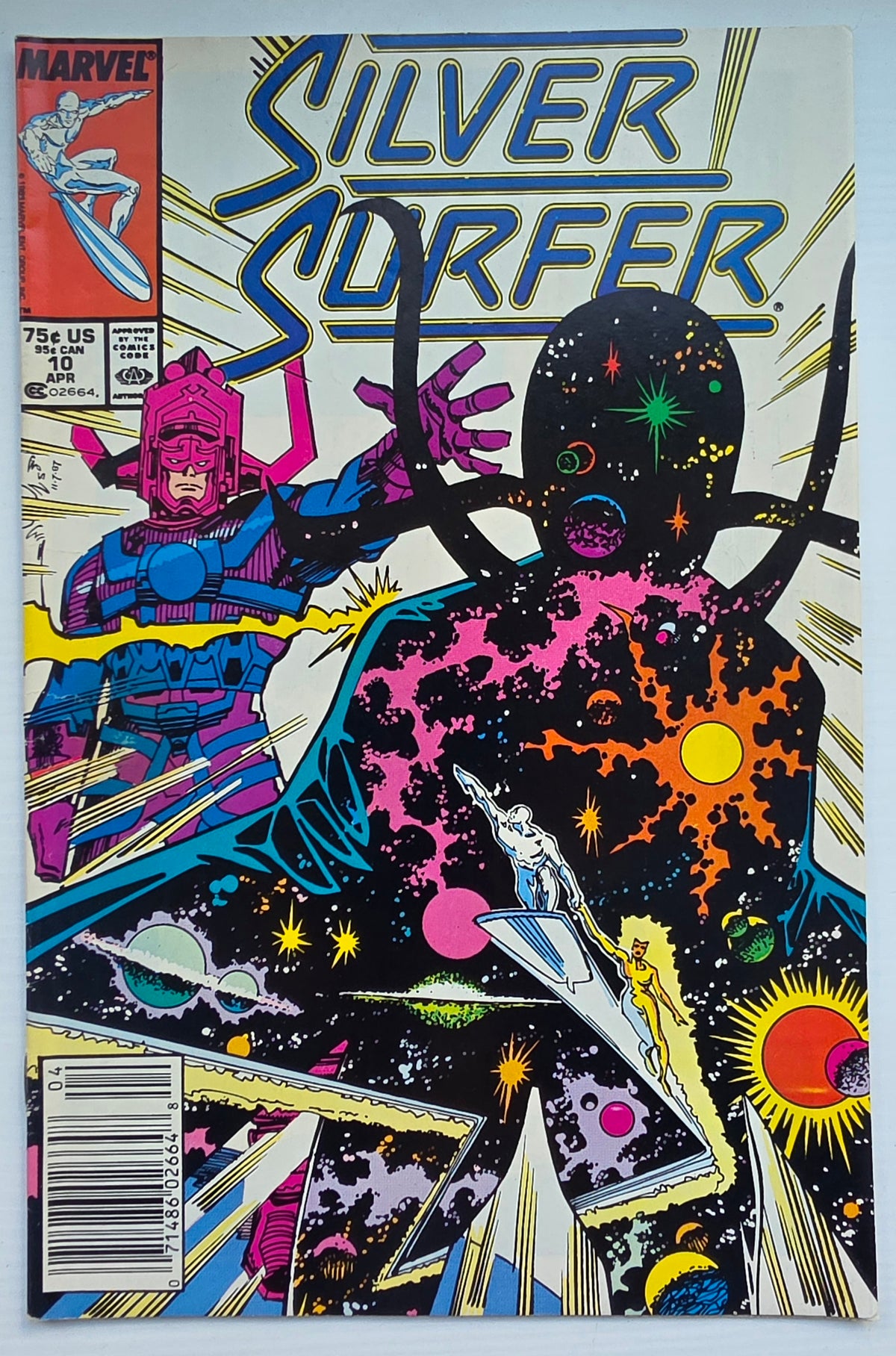 SILVER SURFER #10 1988 NEWSSTAND