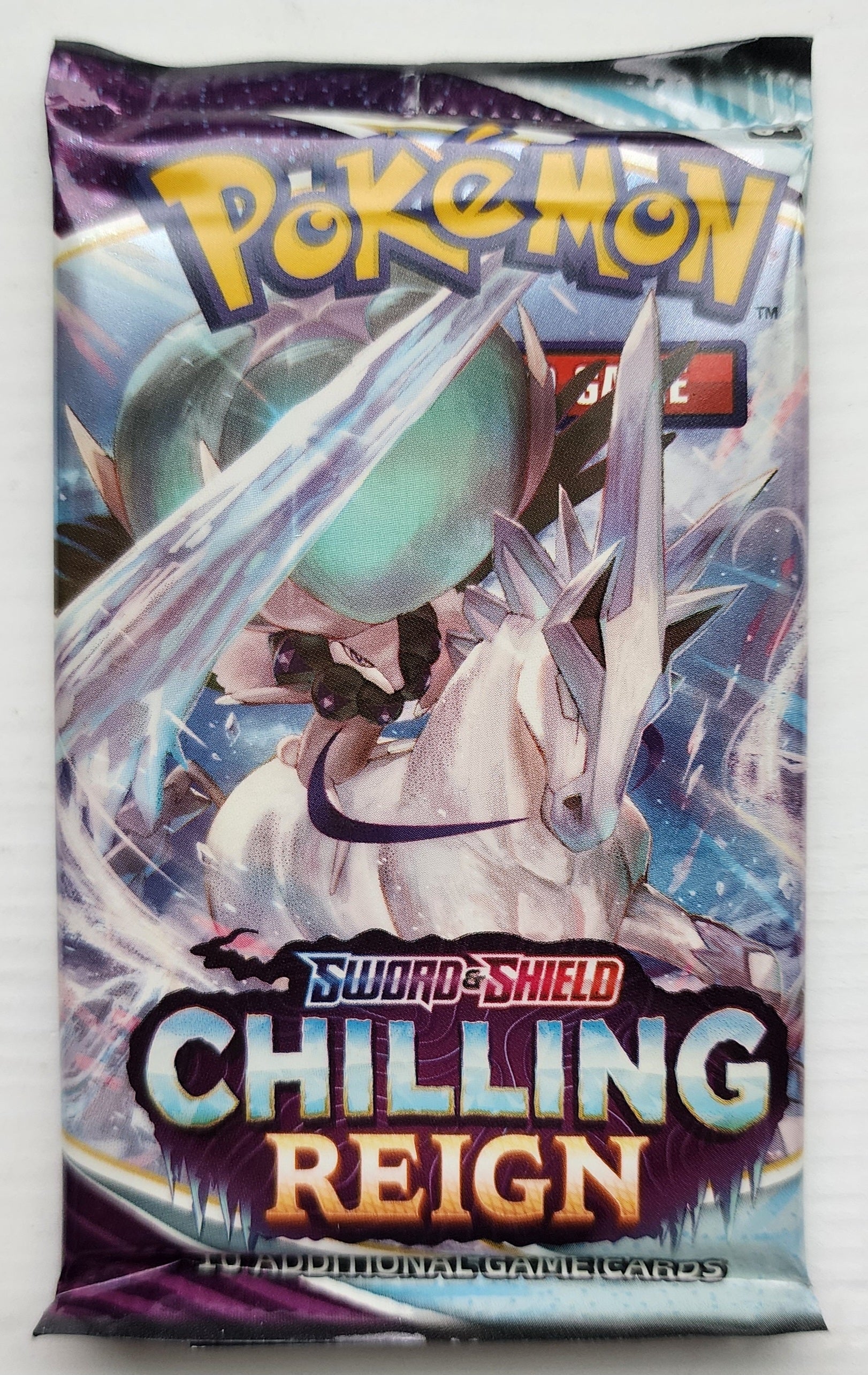 POKEMON TCG SWORD & SHIELD CHILLING REIGN BOOSTER FACTORY SEALED PACK 2022 CARDS POKEMON