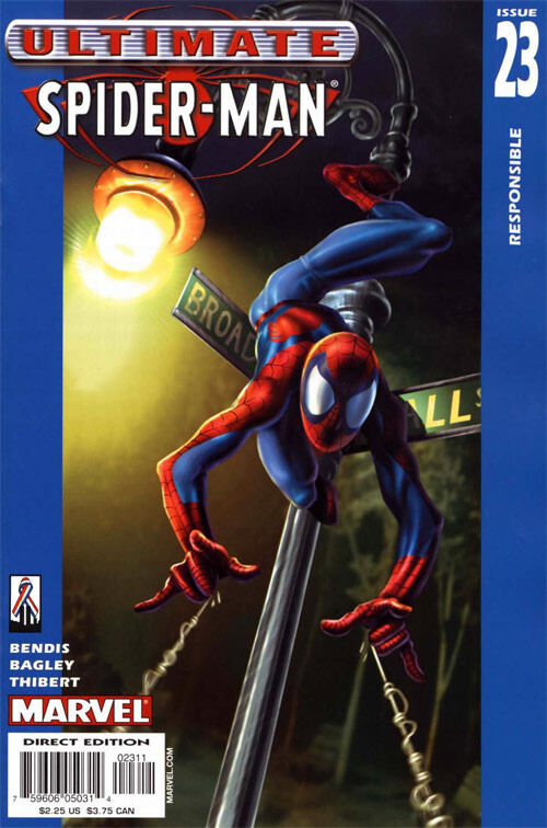 ULTIMATE SPIDER-MAN #23 2002 Ultimate Spider-Man MARVEL COMICS   