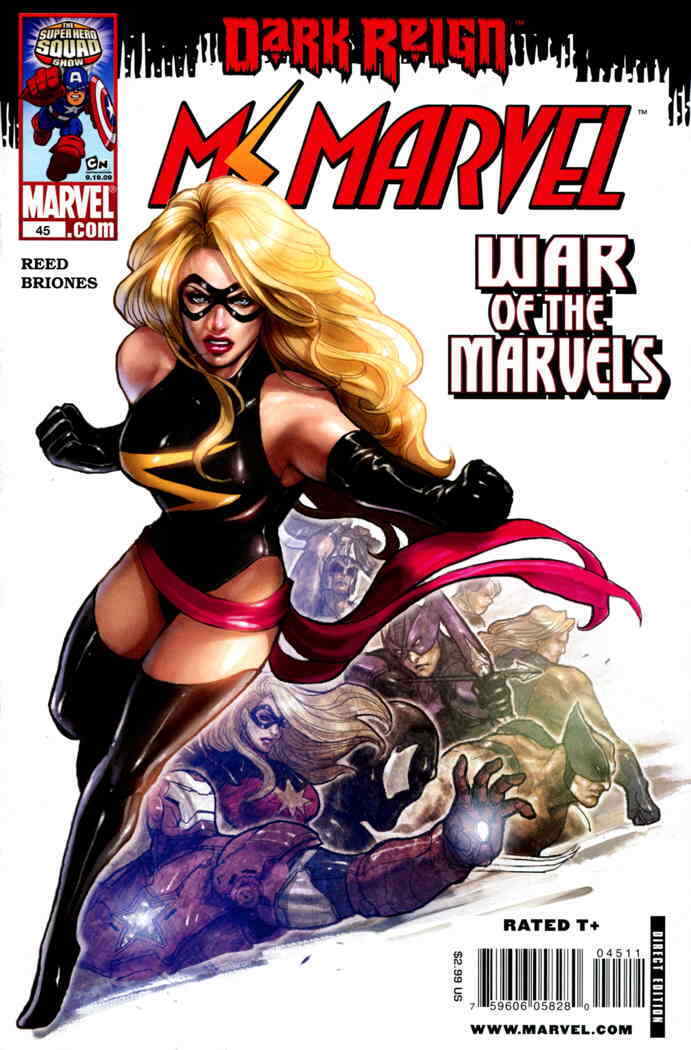 MS MARVEL #45 2009 Captain Marvel MARVEL COMICS   