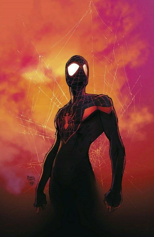 SPIDER-MEN II #1 COVER C MICHAEL TURNER EXCLUSIVE VARIANT (1ST EVIL MILES) 2017 Spider-Man Miles Morales MARVEL COMICS