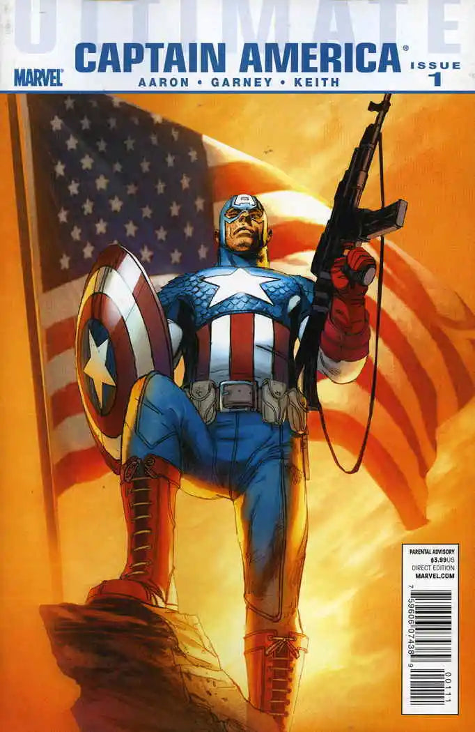 ULTIMATE COMICS CAPTAIN AMERICA #1 2011 Ultimate Avengers MARVEL COMICS   