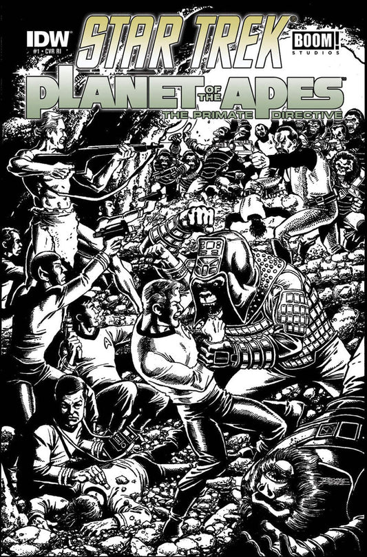 STAR TREK PLANET OF THE APES #1 1:10 VARIANT 2015 Star Trek IDW PUBLISHING