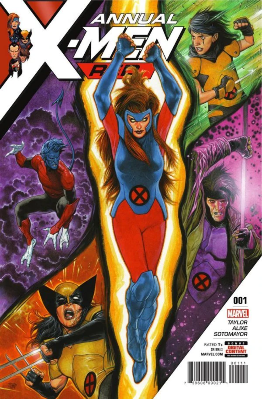 X-MEN RED ANNUAL #1 2018 X-Men Red MARVEL COMICS   