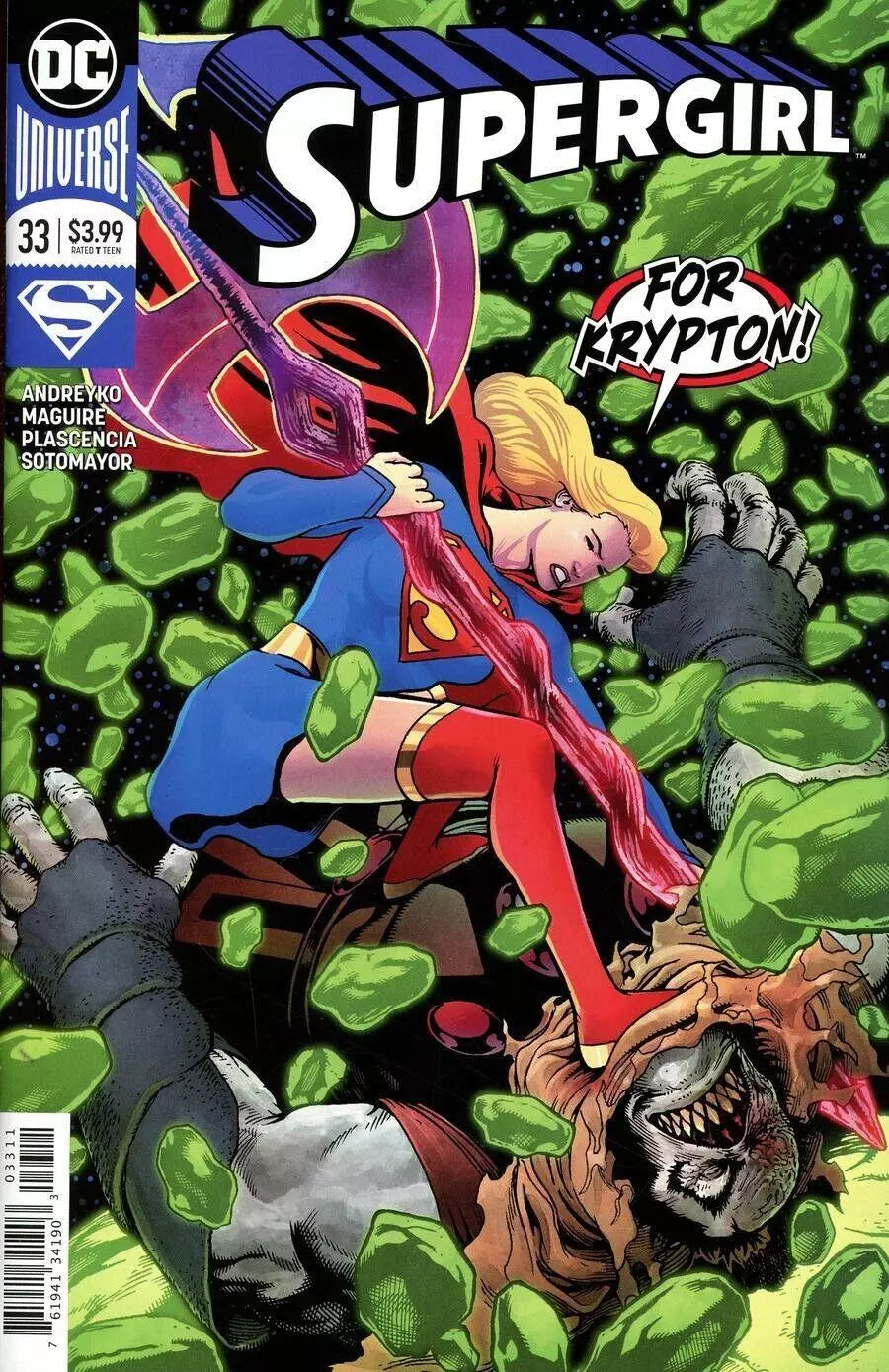 SUPERGIRL #33 YOTV DARK GIFTS 2019 Supergirl DC COMICS   