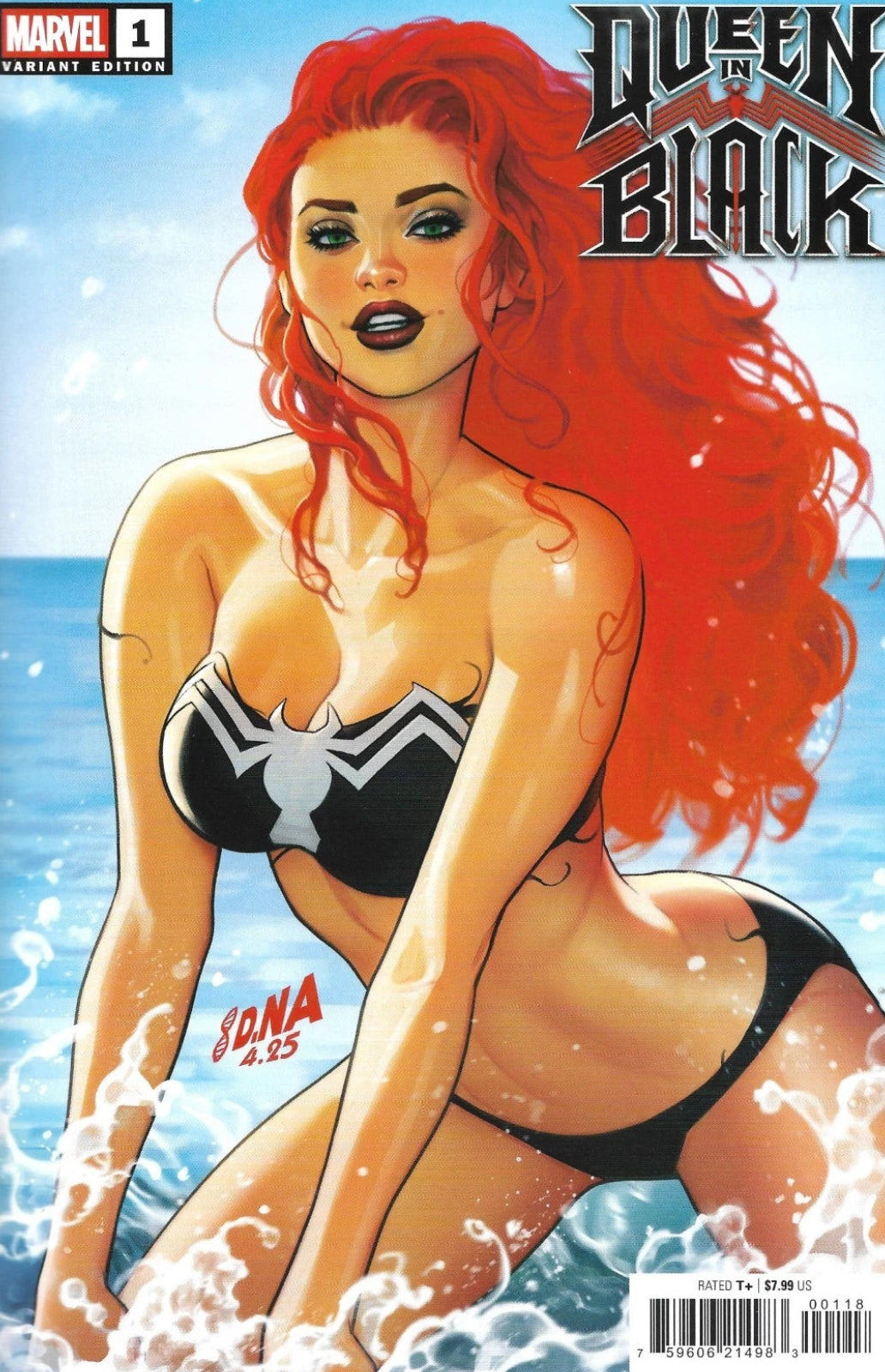 07/29/2026 QUEEN IN BLACK #1 NAKAYAMA MARY JANE SWIMSUIT VARIANT MARVEL