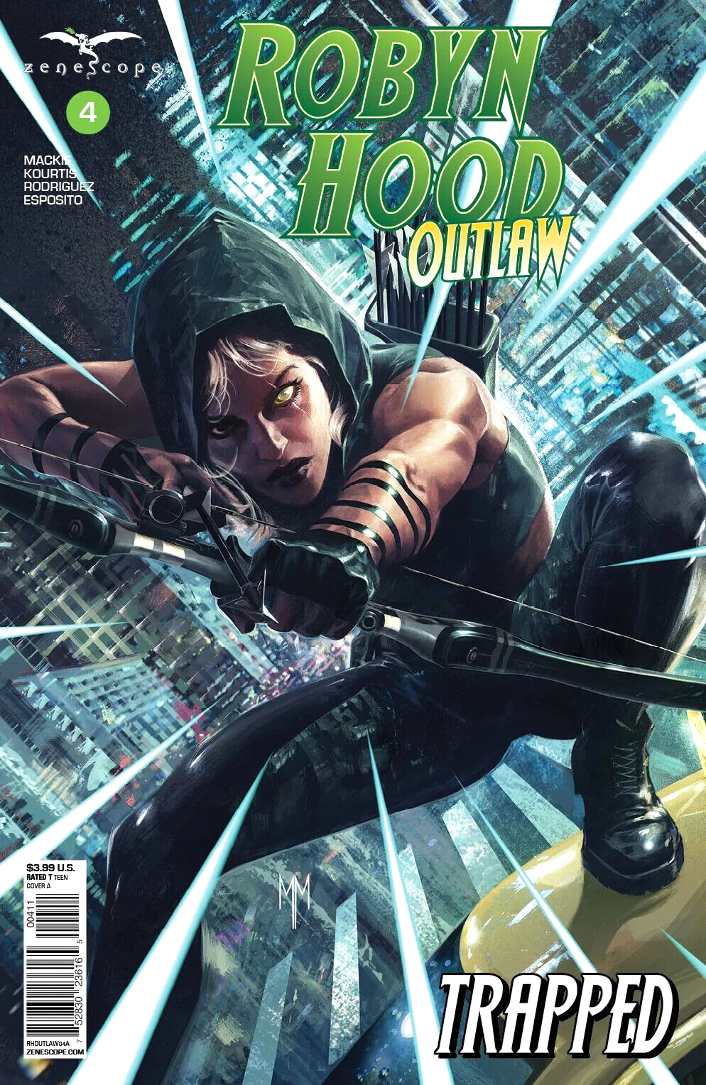 ROBYN HOOD OUTLAW #4 (OF 6) CVR A MASTRAZZO 2019 Robyn Hood ZENESCOPE ENTERTAINMENT INC   