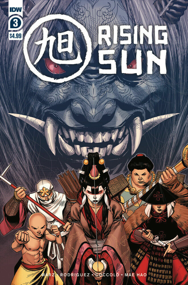 RISING SUN #3 (OF 3) CVR A COCCOLO 2020 comic books IDW PUBLISHING   