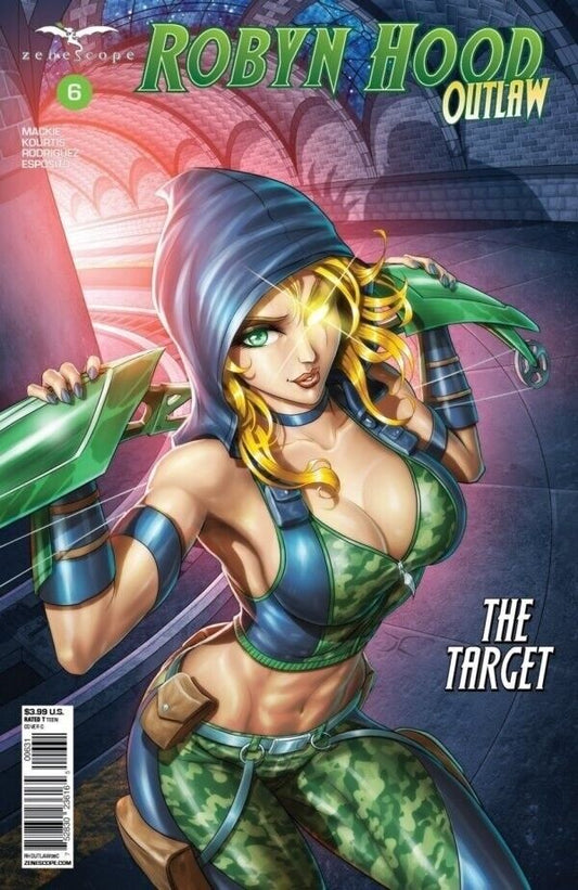 ROBYN HOOD OUTLAW #6 (OF 6) CVR C CARDY 2019 Robyn Hood ZENESCOPE ENTERTAINMENT INC   