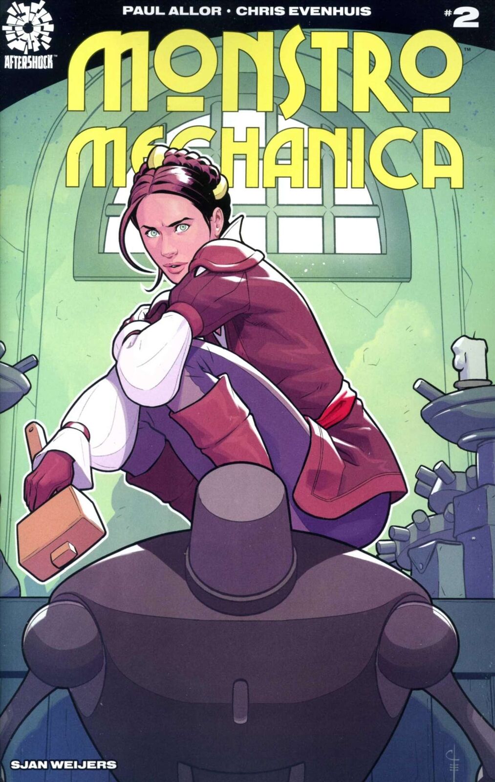 MONSTRO MECHANICA #2 2018  AFTERSHOCK COMICS   