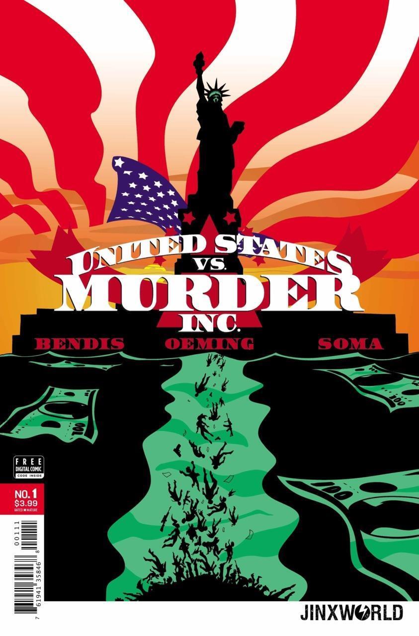 UNITED STATES VS MURDER INC #1 2018 Jinxworld DC COMICS   