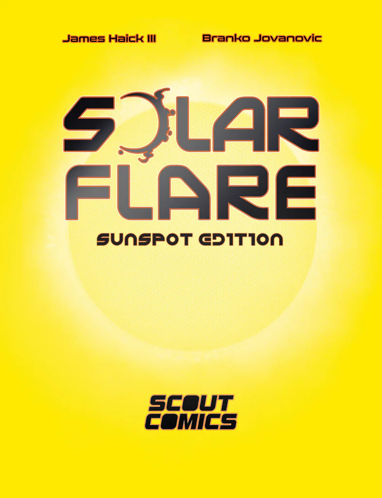 SOLAR FLARE SUNSPOT EDITION SCOUT PRESTIGE MAGAZINE  SCOUT COMICS   