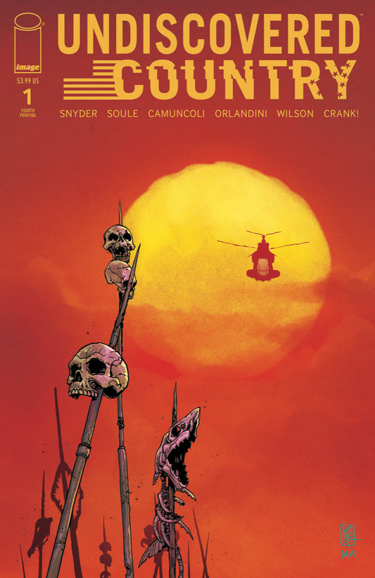 UNDISCOVERED COUNTRY #1 4TH PRINT VARIANT 2020 comic book IMAGE COMICS   