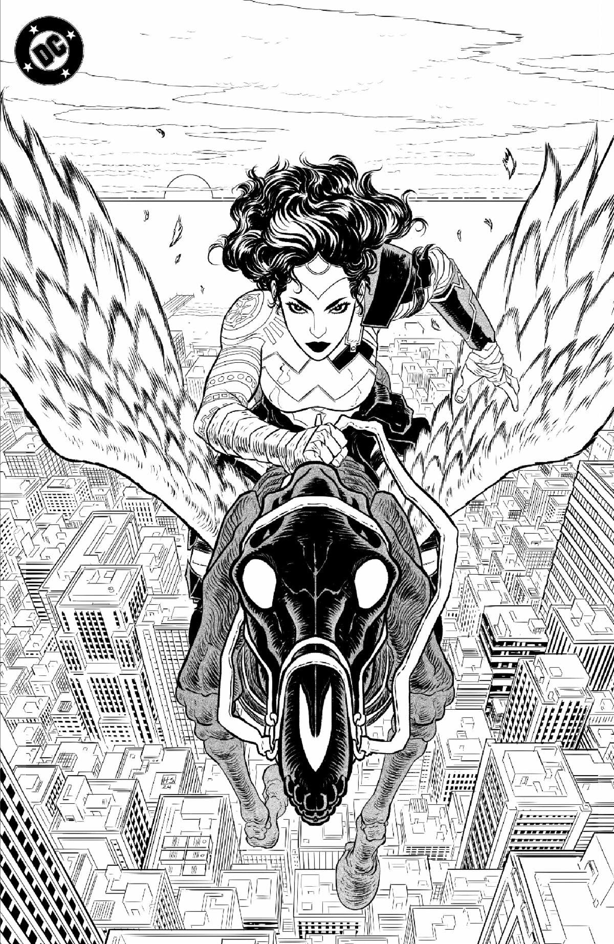 ABSOLUTE WONDER WOMAN #1 NOIR EDITION FOIL VARIANT 2024 Absolute Wonder Woman DC COMICS