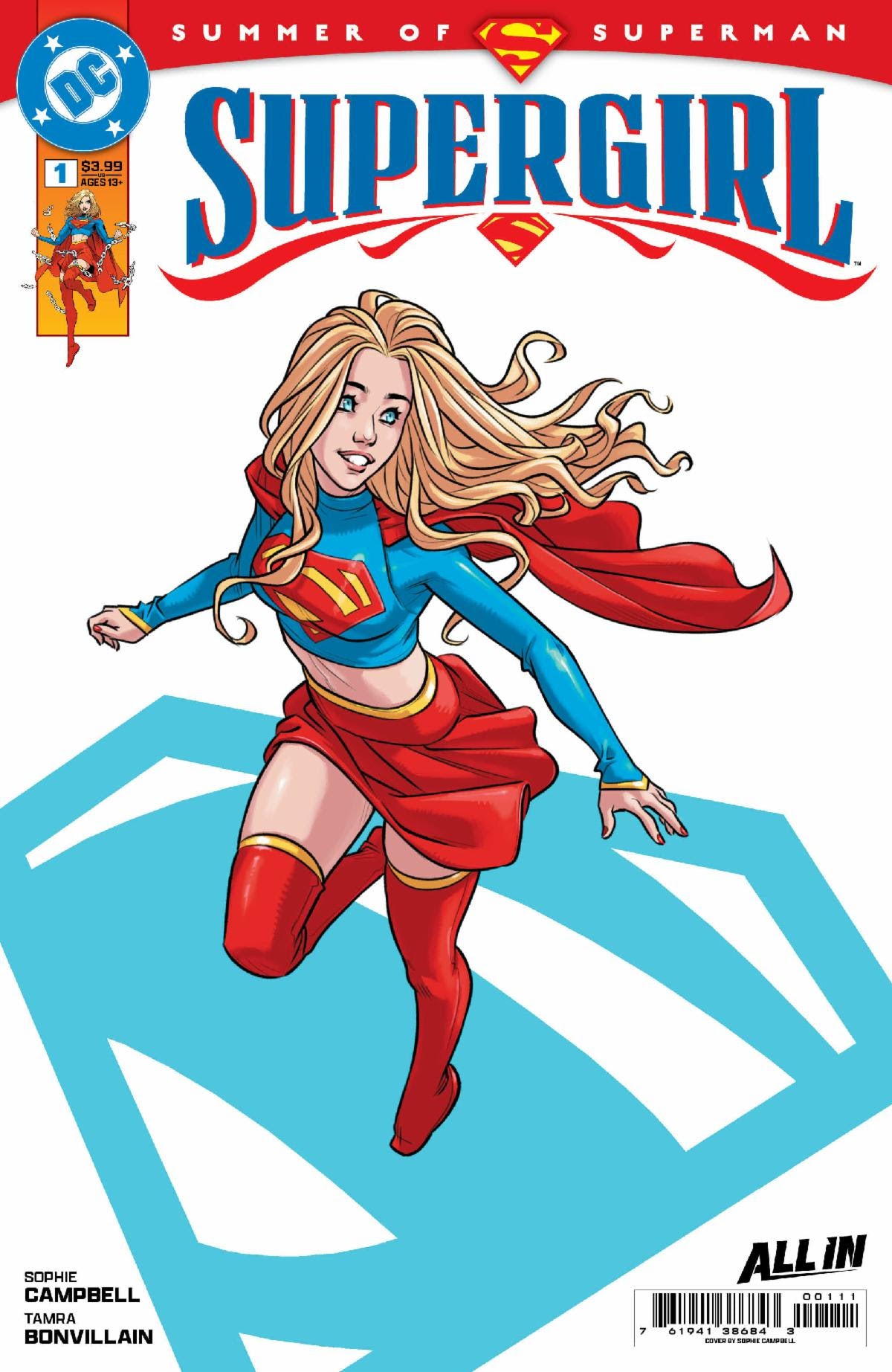 SUPERGIRL #1 CVR A SOPHIE CAMPBELL 2025 DC COMICS