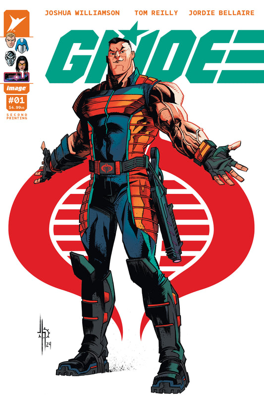 GI JOE #1 2ND PRINT COVER B 2024 GI Joe IMAGE