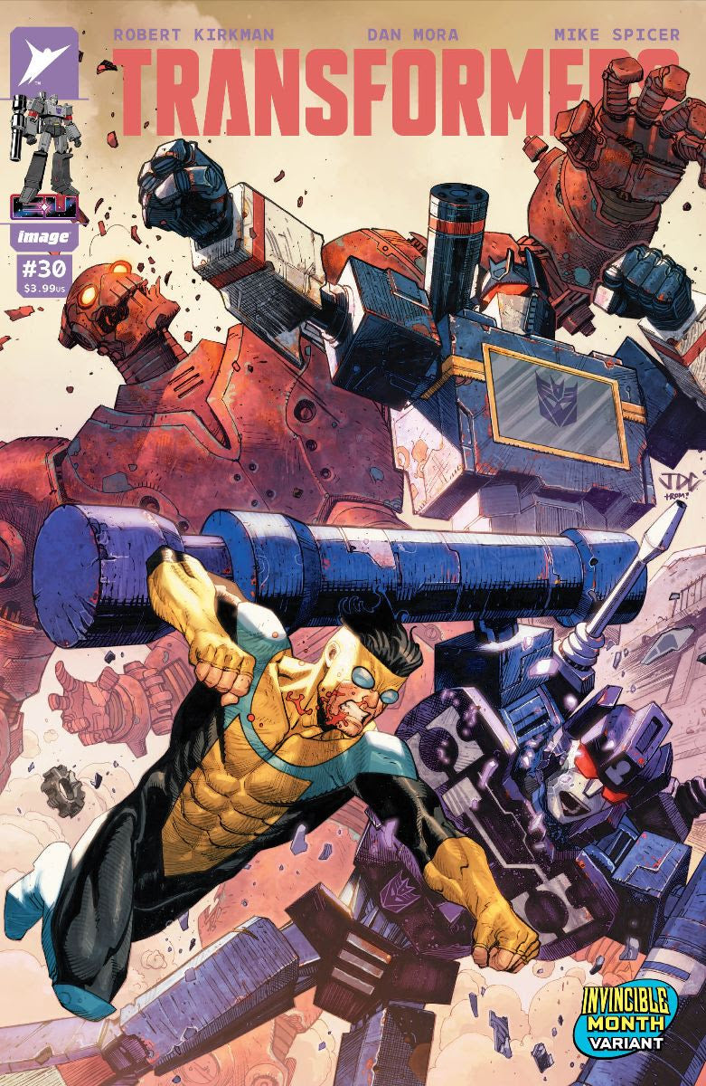 03/11/2026 TRANSFORMERS #30 INVINCIBLE TEAM UP VARIANT IMAGE COMICS