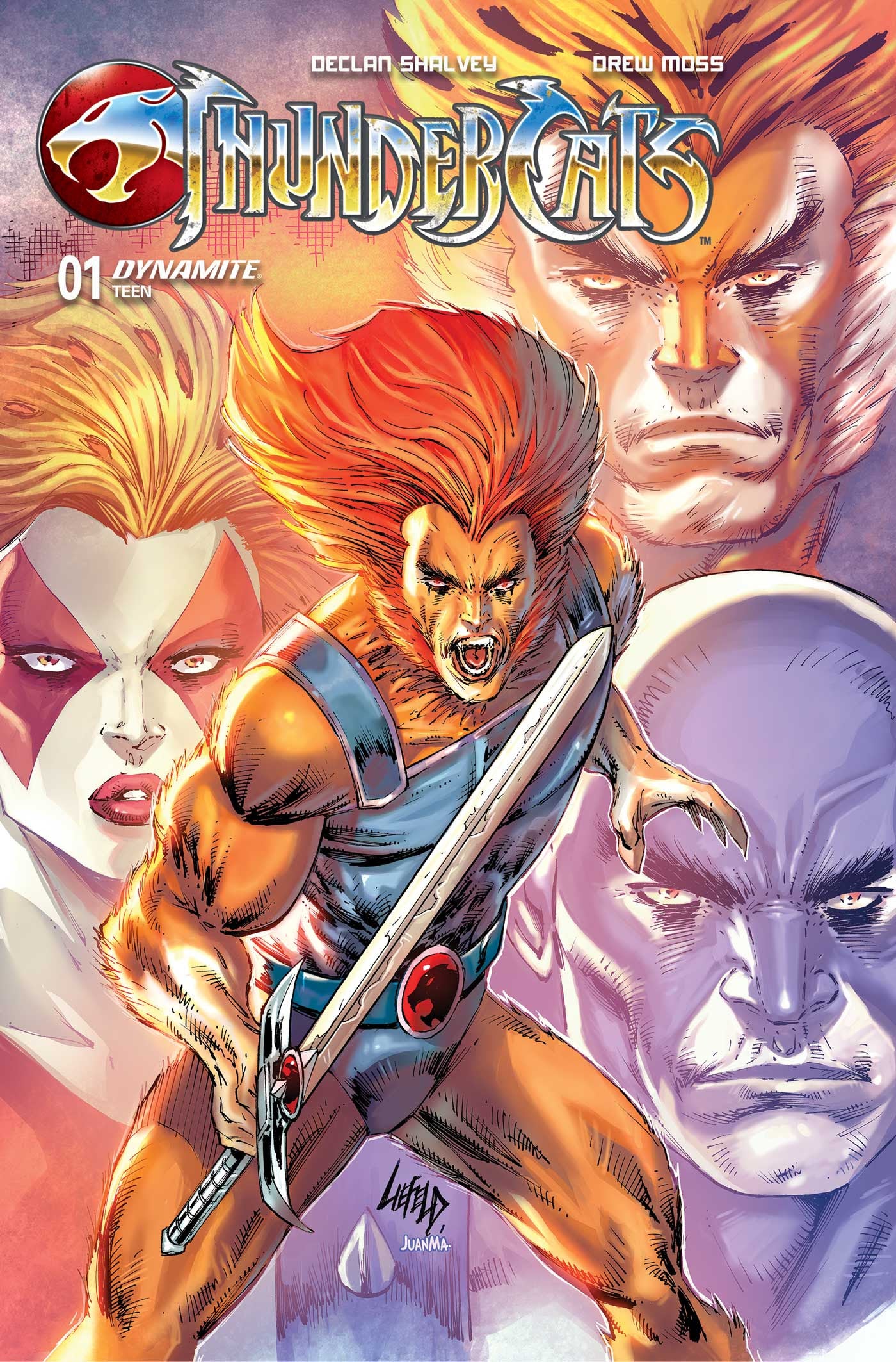 THUNDERCATS #1 CVR ZC FOC LIEFELD ORIGINAL VARIANT 2024 Thundercats DYNAMITE   