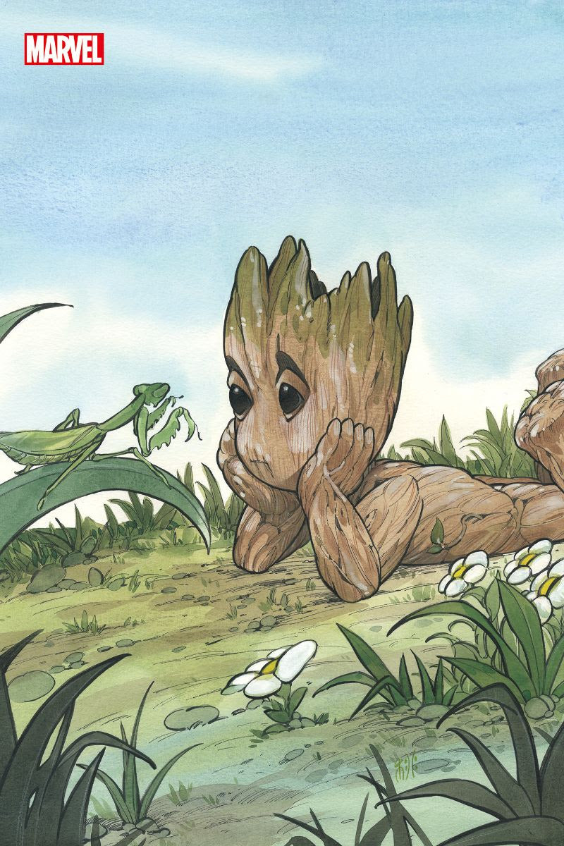 Groot #1 Momoko 2ND Print Virgin 1:25 Variant virgin cover by Peach Momoko