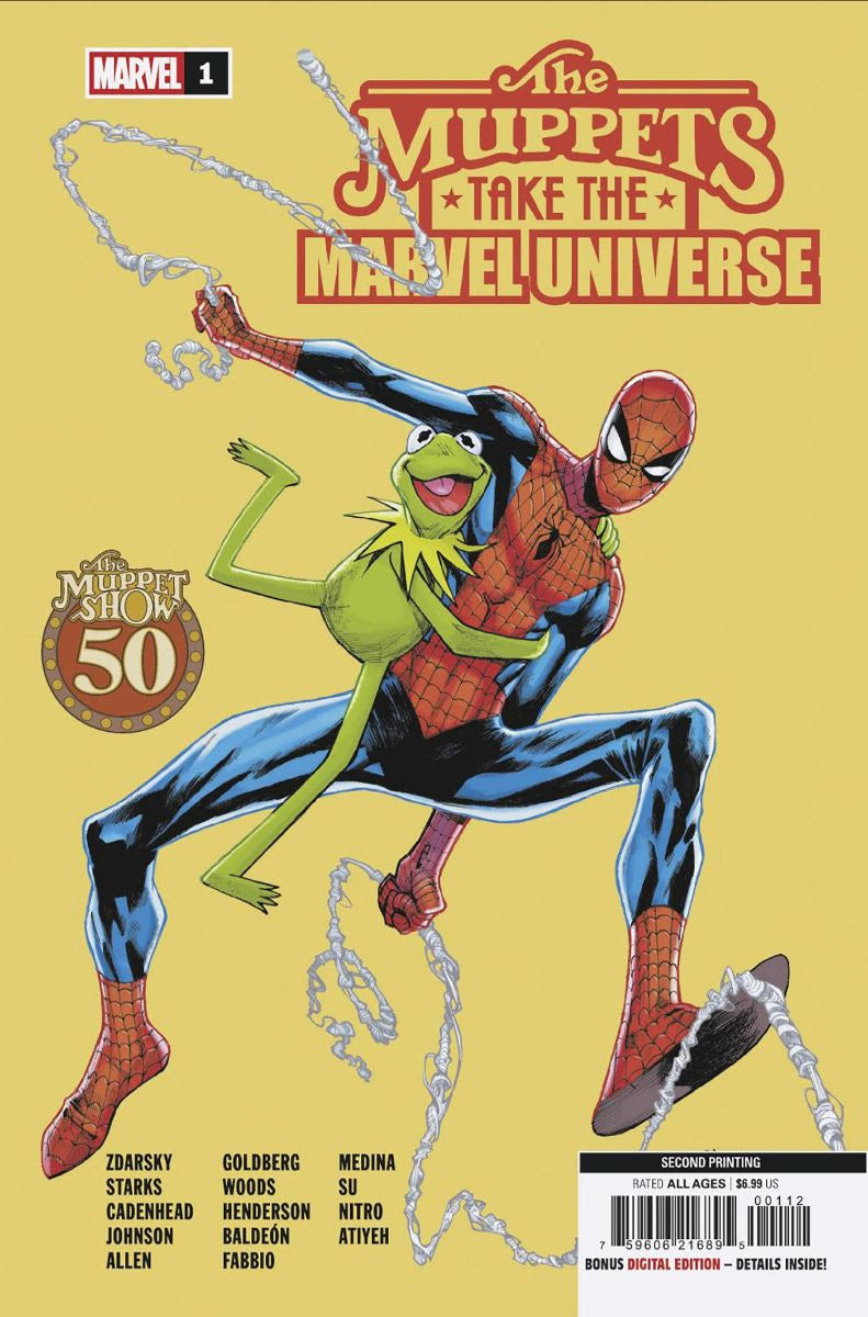 11/18/2026 MUPPETS TAKE THE MARVEL UNIVERSE #1 HUMBERTO RAMOS 2ND PRINT VARIANT