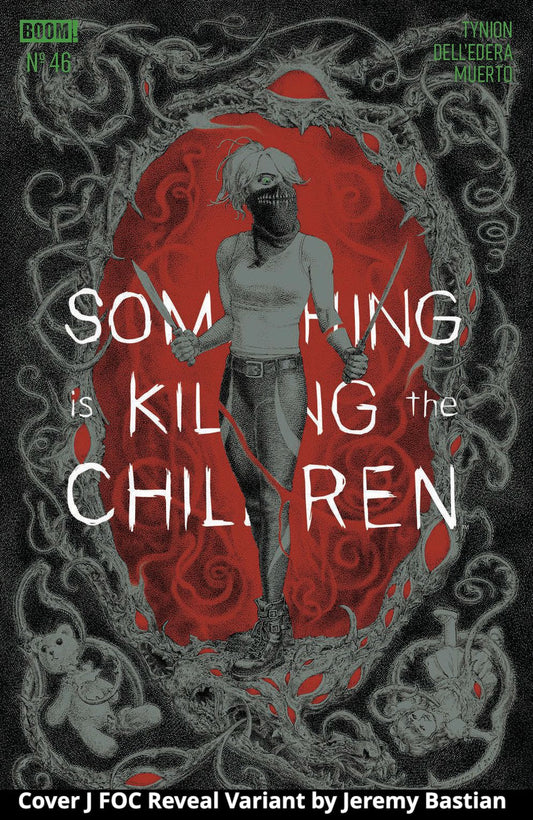 04/08/2026 Something is Killing the Children #46 J FOC Reveal Variant (Dressed, Bastian) BOOM ENTERTAINMENT