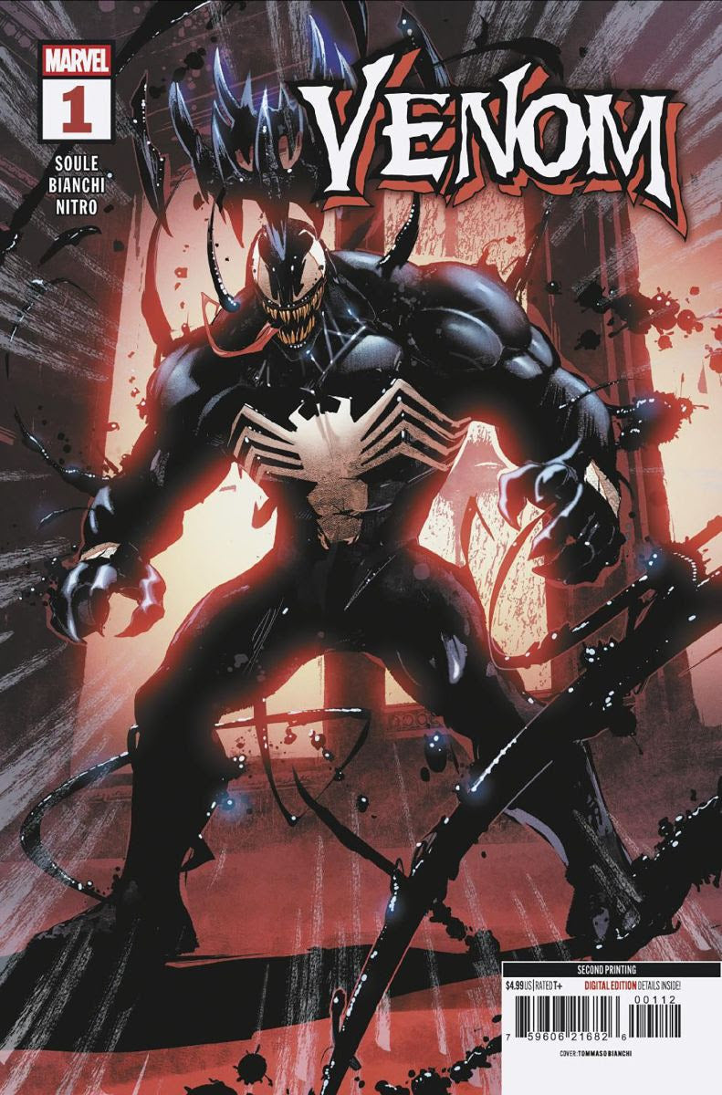 12/09/2026 VENOM #1 TOMMASO BIANCHI 2ND PRINT VARIANT