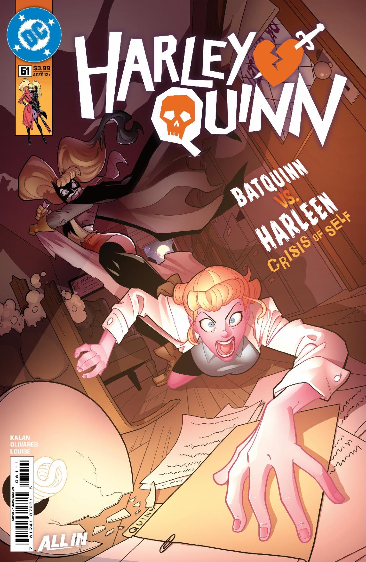 HARLEY QUINN #61 CVR A BRANDT&STEIN 2026 Harley Quinn DC COMICS