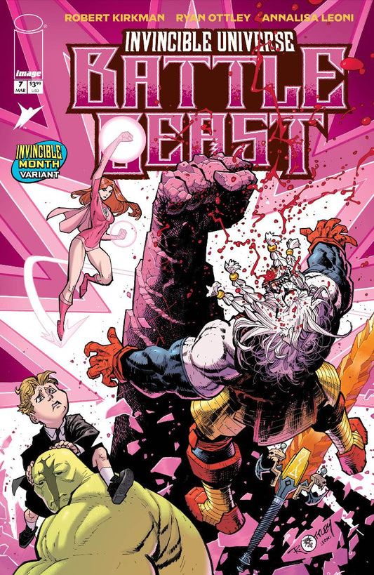 03/18/2026 INVINCIBLE UNIVERSE BATTLE BEAST #7 INVINCIBLE TEAM UP VARIANT IMAGE COMICS