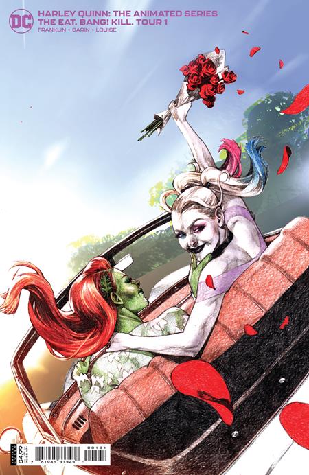 HARLEY QUINN THE ANIMATED SERIES THE EAT BANG KILL TOUR #1 DAVI 1:25 VARIANT 2021 comic DC COMICS   