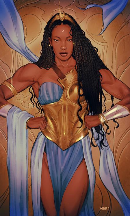 NUBIA AND THE AMAZONS #1 (OF 6) CVR D JOSHUA SWAY SWABY CARD STOCK VARIANT 2021 Nubia DC COMICS   