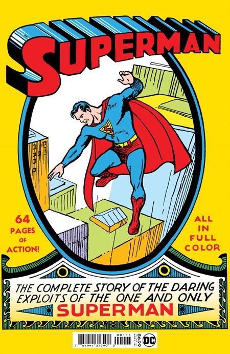 SUPERMAN #1 FACSIMILE EDITION 2022